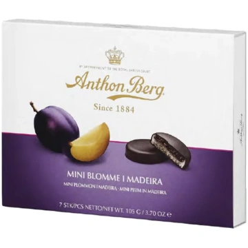 Anthon Berg Mini Plūmes Madeira 105g