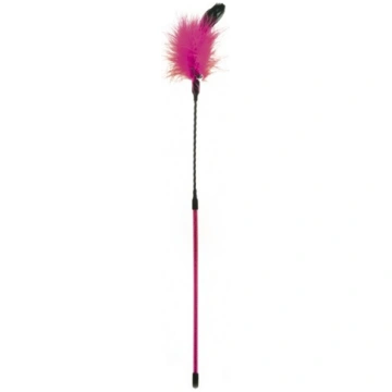 Cat&Rina Stuzzicagatto Con Glitter E Piume Rosa 6 