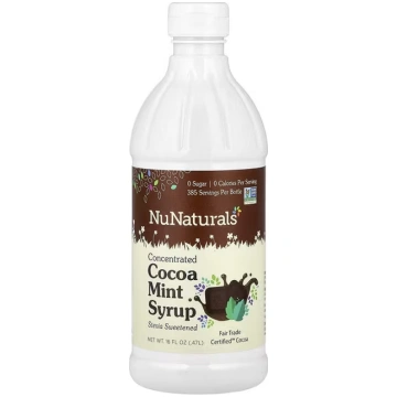 NuNaturals, Concentrated Cocoa Mint Syrup, 16 fl o