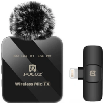 Puluz Wireless Lavalier Microphone PU647B (Lightni