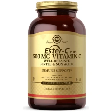 SOLGAR Ester C Plus - C vitamīns 500 mg (250 kapsu