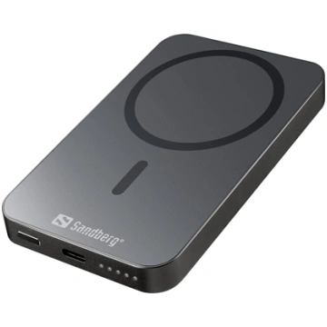 Powerbank Sandberg Mag Wireless Powerbank5000ALU M