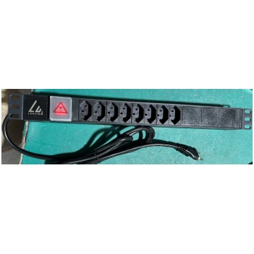 Lanview 19"" rack mount power strip