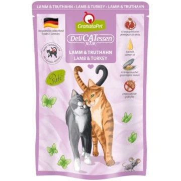 GRANATAPET DeliCATessen Lamb and turkey - wet cat 