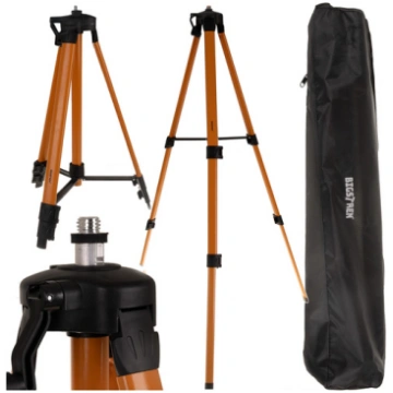 Bigstren statīvs krustlīniju lāzeram 150 cm, oranž