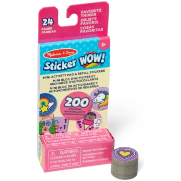 MELISSA & DOUG MELISSA & DOUG Sticker WOW! Uzlīmju