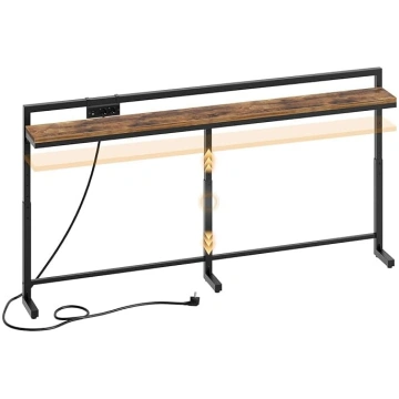YATINEY 180 cm Console Table with Adjustable Heigh