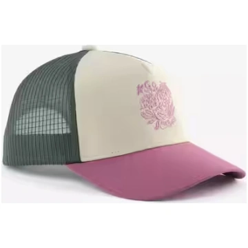 Pārgājienu cepure “TRUCKER 500”, violeta FORCLAZ