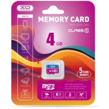 Atmiņas karte micro SD 4Gb SDHC - 10.klase
