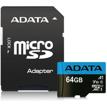 Adata Premier MicroSD 64GB UHS1/CL10/A1+Adapter AU
