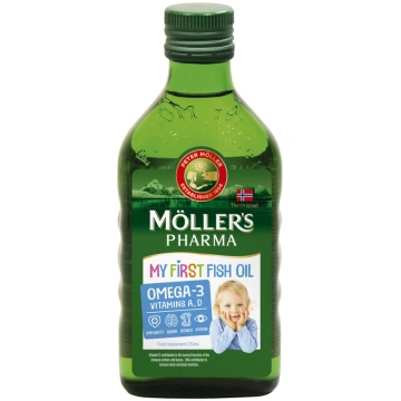 MOLLERS Baby My First Fish Oil Zivju Eļļa šķidrums