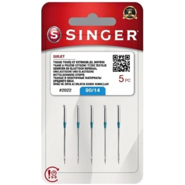 Adata Singer ELx705 № 90 OVERLOCK 5gab Иглa Singer