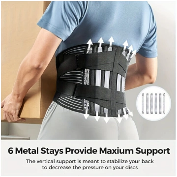 Regulējams Jostas Atbalsts ar Velcro Slēgšanu, Spa