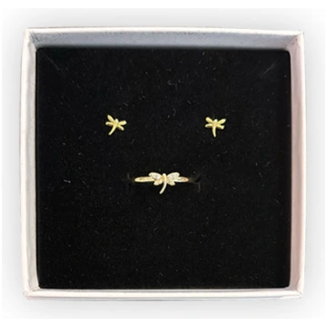 Rotaslietu komplekts Dragonfly, Gold