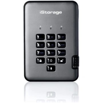 Ārējais HDD iStorage diskAshur PRO2 5TB USB 3.2 IS
