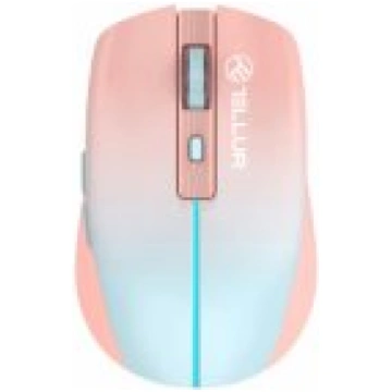 Tellur Silent Click Wireless Mouse Orange datorpel
