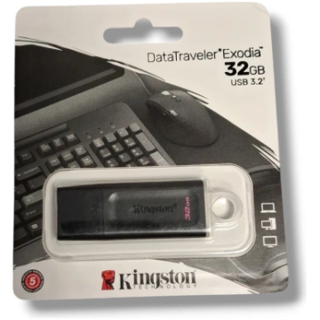 Kingston 32GB USB 3.0 Flash Atmiņa Data Traveler 1