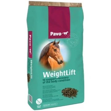Pavo Weightlift rupjā barība granulas liesiem un v