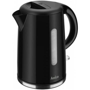 Tējkanna kf 1002 1.7l melna AMICA 1194049