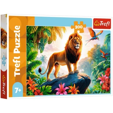 Trefl Puzzle Krol dzungli 200 elementow (13329) 27