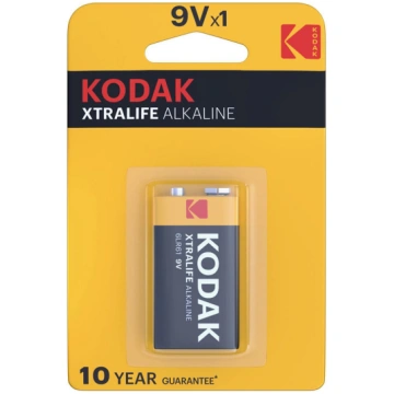 Kodak Xtralife Alkaline Battery 9V B1 | 30952010 |