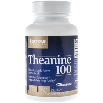Jarrow Formulas Theanine 100 mg - 60 dārzeņu kapsu