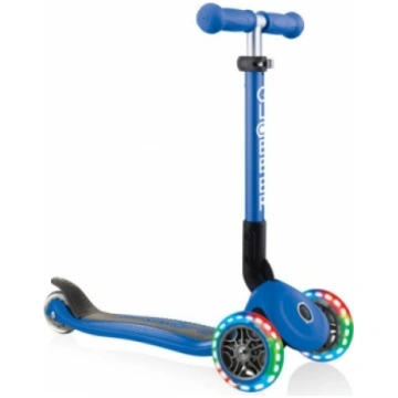 3-wheel scooter Globber Foldable Lights Navy Blue 