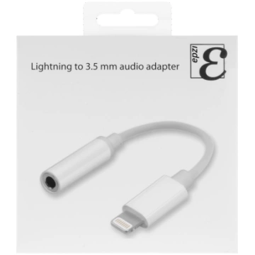 Audio adapter EPZI Lightning to 3,5 mm, aluminum s