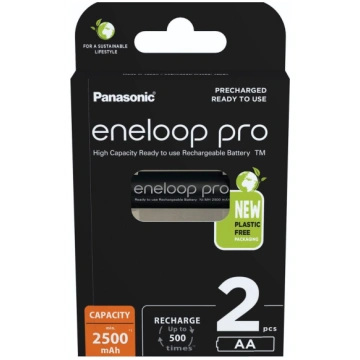 Panasonic Eneloop Pro Mignon 2500mAh AA Ni-MH BK-3