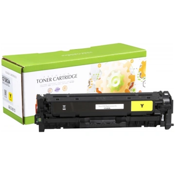 Static Control Toner Cartridge Yellow, Compatible 