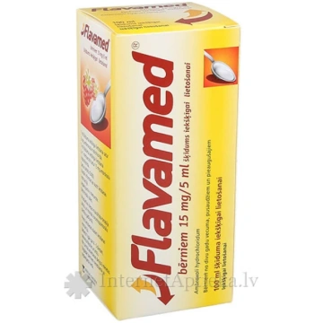 Flavamed sīrups bērniem, 100 ml