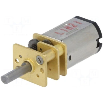 Motor: DC POLOLU 15:1 MICRO METAL GEARMOTOR HPCB 1