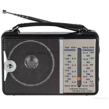 Universāls portatīvais radio AM/FM/SW2 ar antenu N