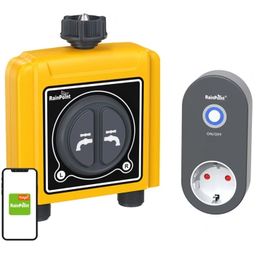 RainPoint 2-zone irrigation controller with app