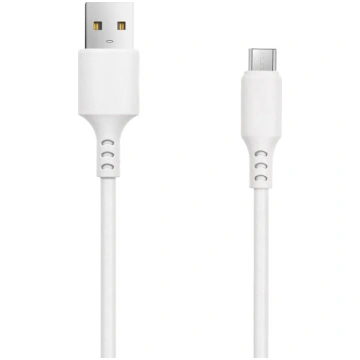 Setty cable USB - microUSB 1 0 m 2A white ( GSM113