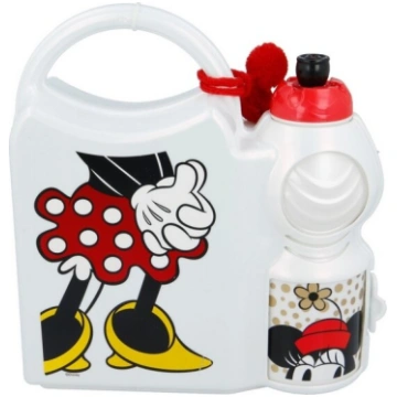 Minnie Mouse - Komplekts pusdienu kaste un ūdens p