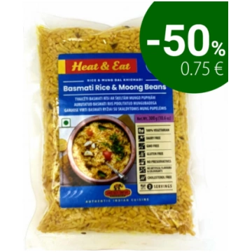 Basmati Rice Steamed with Moong Beans 300g AKCIJA 