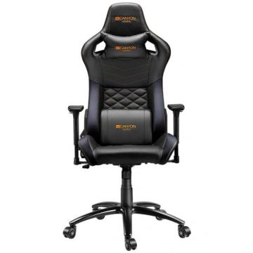 Spēļu krēsls Canyon Nightfall CND-SGCH7, melns