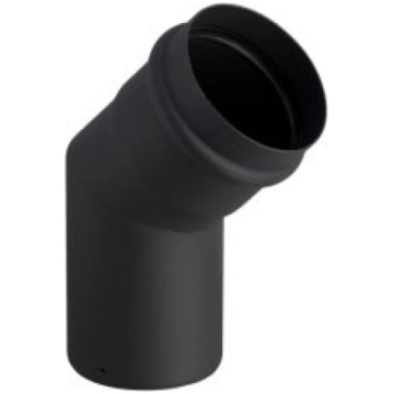 Līkums 80/45 Darco, melns