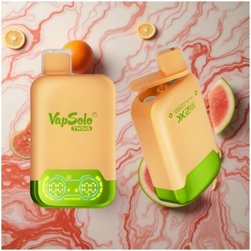 Vapsolo Twins 20000 Puffs 40 ml E-Liquid Apelsīns 