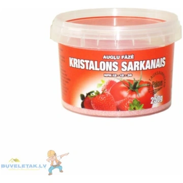 Kristalons sarkans 12-12-36 250g Pakavs 00398