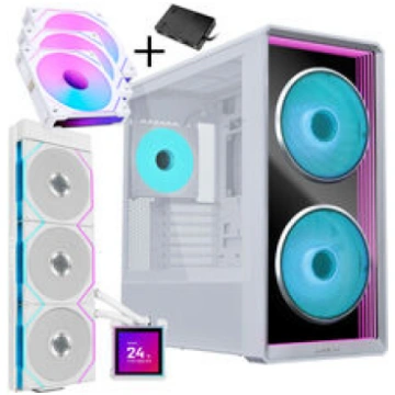 Lian Li LANCOOL 217 INF PC-Gehause Bundle + HydroS