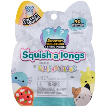 SQUISHMALLOWS SQUISH-A-LONGS figūriņas, 2-paka nec