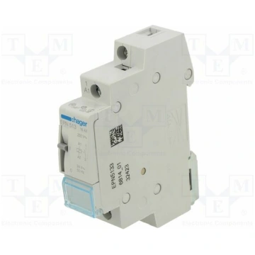 Relay: installation; bistable,impulse; NO; for DIN
