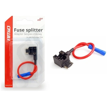 Drošinātāja ligzda ar izvadu Low Profile Mini Micr