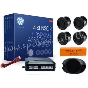 CP7B - M-TECH 4-sensor parking assist system with 