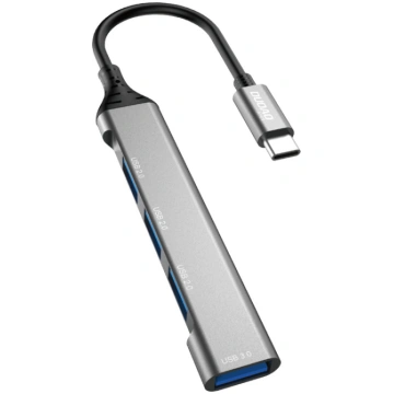 Dudao A16T 4-in-1 USB-C uz 4x USB-A sadalītājs, Me
