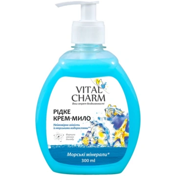 VITAL CHARM Жидкoe кpeм-мылo Mopcкиe имнepaлы, 300