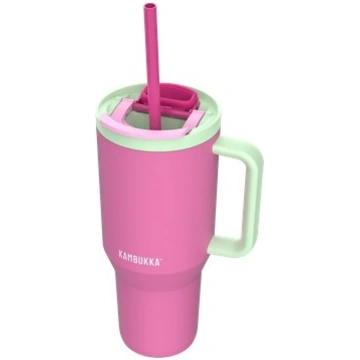Thermal mug with telescopic straw Kambukka Rio Tum