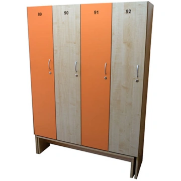 Divvietīgs garderobes skapis PSE5